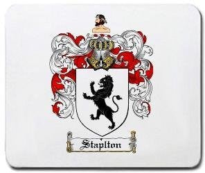 Staplton coat of arms mouse pad