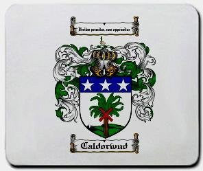 Caldorwud coat of arms mouse pad