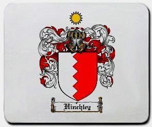 Hinchley coat of arms mouse pad