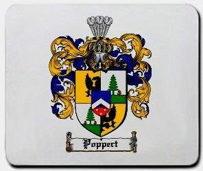 Poppert coat of arms mouse pad