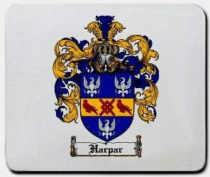 Harpar coat of arms mouse pad