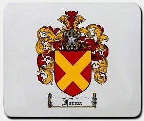 Feran coat of arms mouse pad