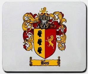 Bos coat of arms mouse pad