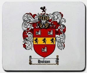 Hutson coat of arms mouse pad