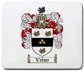 Verner coat of arms mouse pad