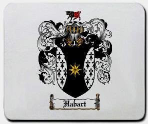 Habart coat of arms mouse pad