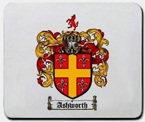 Ashworth coat of arms mouse pad