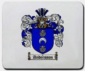 Andersson coat of arms mouse pad
