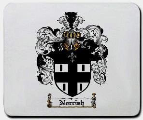 Norrish coat of arms mouse pad