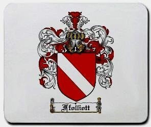 Ffolliott coat of arms mouse pad