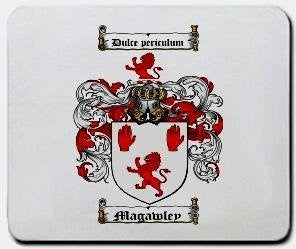 Magawley coat of arms mouse pad