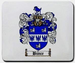 Bunce coat of arms mouse pad