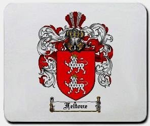 Feltone coat of arms mouse pad