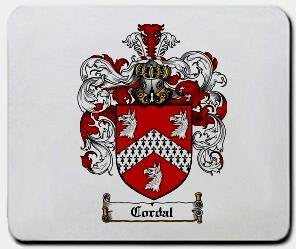 Cordal coat of arms mouse pad