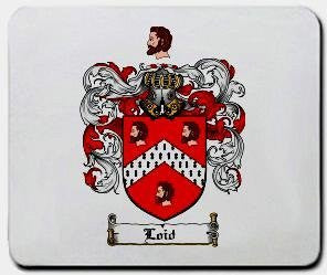 Loid coat of arms mouse pad