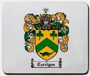 Currigan coat of arms mouse pad
