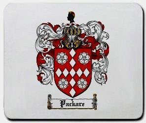 Packare coat of arms mouse pad