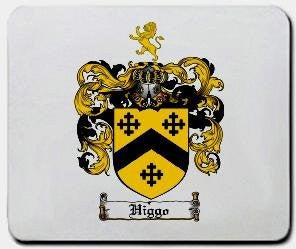 Higgo coat of arms mouse pad
