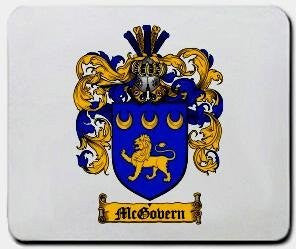 Mcgovern coat of arms mouse pad