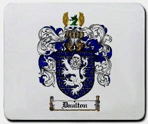 Daulton coat of arms mouse pad