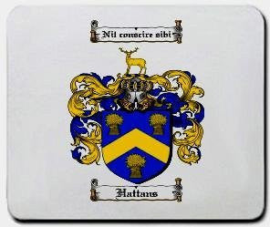 Hattans coat of arms mouse pad