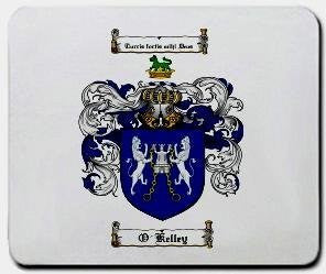 O'kelley coat of arms mouse pad