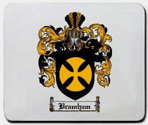 Bramham coat of arms mouse pad