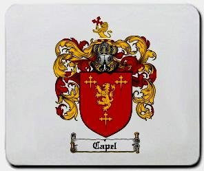 Capel coat of arms mouse pad