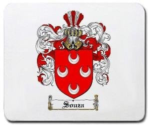 Souza coat of arms mouse pad