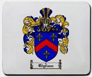 Gigliano coat of arms mouse pad
