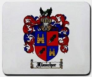 Flaucher coat of arms mouse pad