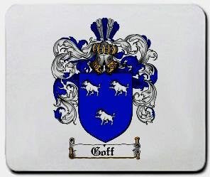 Goff coat of arms mouse pad