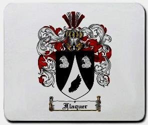 Flaquer coat of arms mouse pad