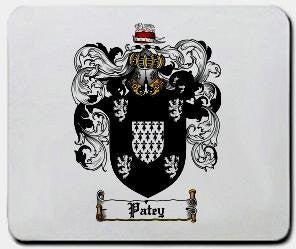 Patey coat of arms mouse pad