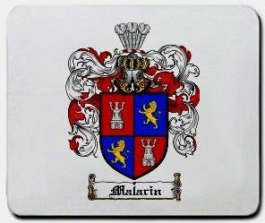 Malarin coat of arms mouse pad