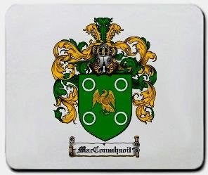 Macconmhaoil coat of arms mouse pad