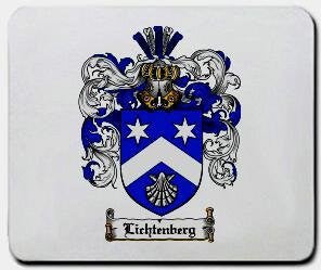 Lichtenberg coat of arms mouse pad
