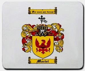 Maciel coat of arms mouse pad