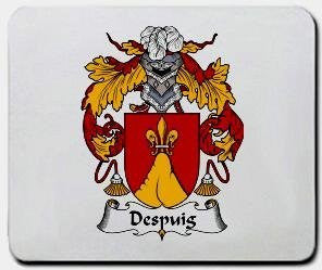 Despuig coat of arms mouse pad