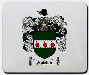Apleton coat of arms mouse pad