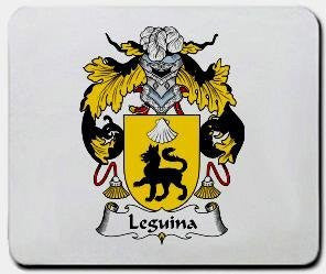 Leguina coat of arms mouse pad