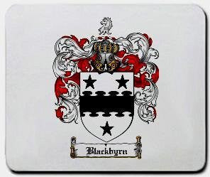 Blackbyrn coat of arms mouse pad