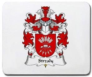 Strzaly coat of arms mouse pad