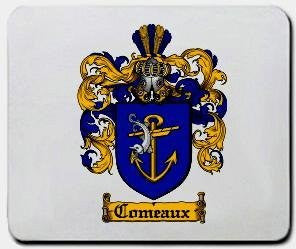 Comeaux coat of arms mouse pad