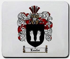 Laufer coat of arms mouse pad