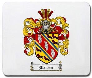 Waldon coat of arms mouse pad