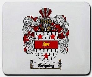 Grigsby coat of arms mouse pad