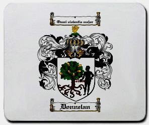 Donnelan coat of arms mouse pad