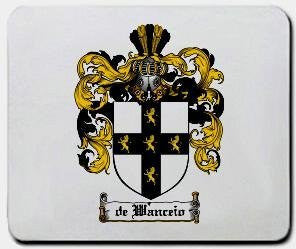 Dewanceio coat of arms mouse pad