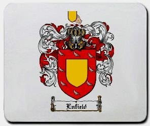 Enfield coat of arms mouse pad